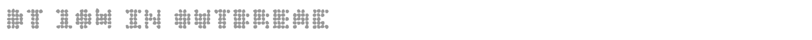 DT 104 font preview
